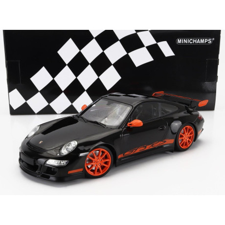MINICHAMPS PORSCHE 911 997 GT3 RS COUPE 2007 - BLACK 1/18