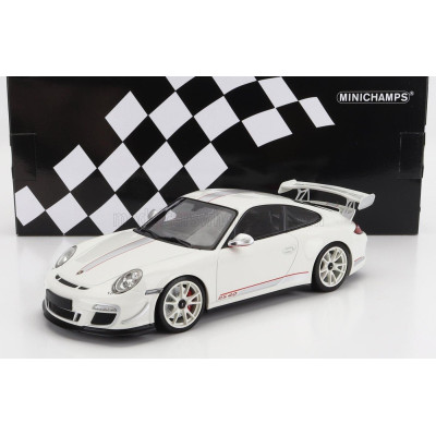 MINICHAMPS PORSCHE 911 997-2 GT3 RS 4.0 COUPE 2011 - WHITE 1/18