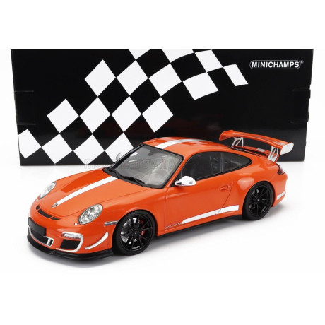 MINICHAMPS PORSCHE 911 997-2 GT3 RS 4.0 COUPE 2011 - ORANGE 1/18