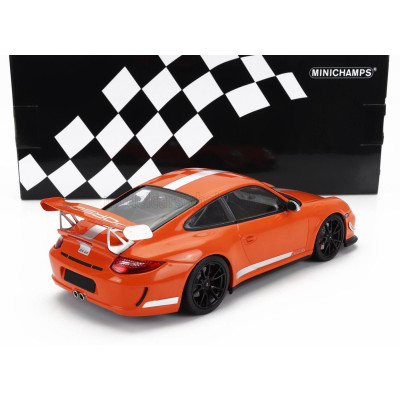 MINICHAMPS PORSCHE 911 997-2 GT3 RS 4.0 COUPE 2011 - ORANGE 1/18