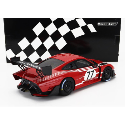 MINICHAMPS PORSCHE 935/19 N 77 BASE 911 991-2 GT2 RS COUPE 2018 - RED 1/18