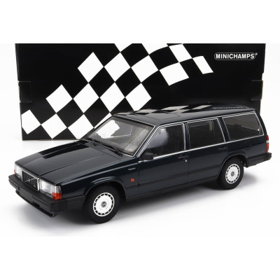 MINICHAMPS VOLVO 740GL SW STATION WAGON 1986 - DARK GREEN 1/18