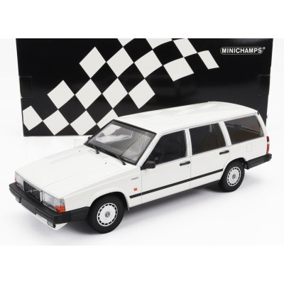 MINICHAMPS VOLVO 740GL SW STATION WAGON 1986 - WHITE 1/18