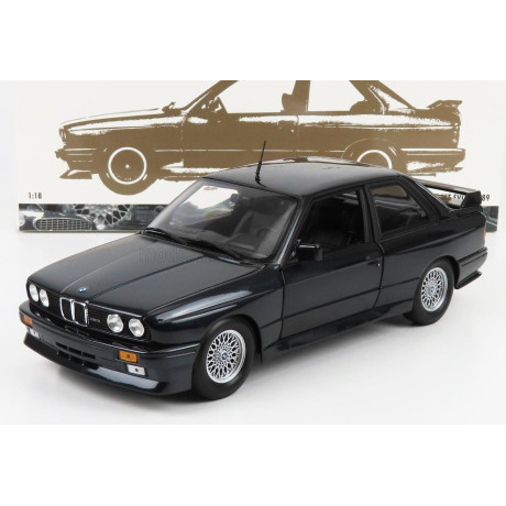 MINICHAMPS BMW 3-SERIES M3 (E30) 1987 - BLUE MET 1/18