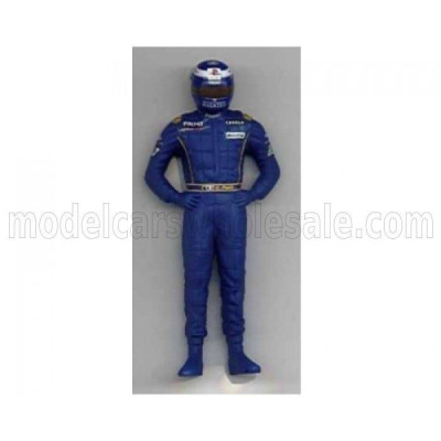 MINICHAMPS FIGURES OLIVIER PANIS PROST F1 1997 - BLUE 1/18