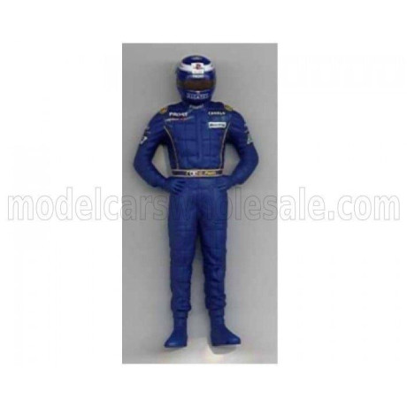 MINICHAMPS FIGURES OLIVIER PANIS PROST F1 1997 - BLUE 1/18