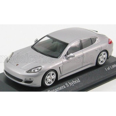MINICHAMPS PORSCHE PANAMERA S HYBRID 2011 - SILVER 1/43