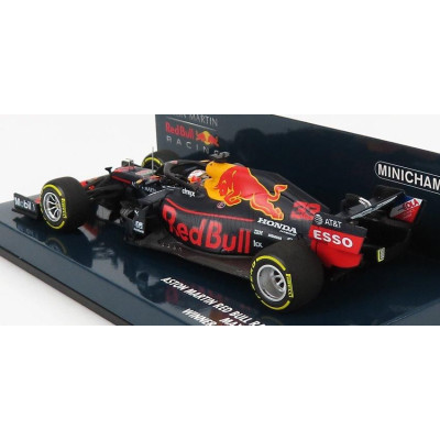 MINICHAMPS RED BULL F1  RB15 TEAM ASTON MARTIN N 33 WINNER BRAZILIAN GP 2019 MAX VERSTAPPEN - MATT BLUE YELLOW 1/43