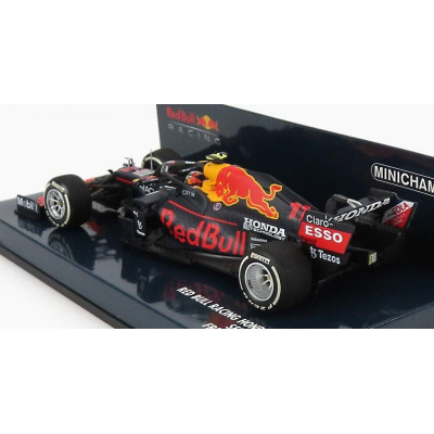 MINICHAMPS RED BULL F1  RB16B HONDA RA620H TEAM ASTON MARTIN N 11 3rd FRENCH GP 2021 SERGIO PEREZ - MATT BLUE YELLOW RED 1/43