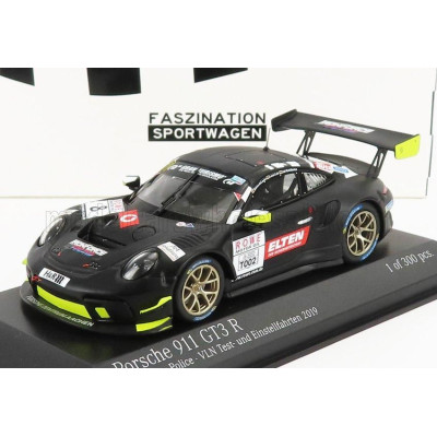 MINICHAMPS PORSCHE 911 991 GT3-R TEAM IRON FORCE N 8 TEST VLN2 NURBURGRING 2019 L.LUHR - A.DE LEENER - J.E.SLOOTEN - S.JANS - MA
