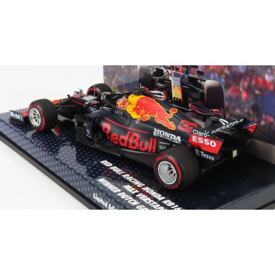 MINICHAMPS RED BULL F1  RB16B HONDA RA620H TEAM ASTON MARTIN N 33 WINNER DUTCH GP WORLD CHAMPION 2021 MAX VERSTAPPEN - MATT BLUE