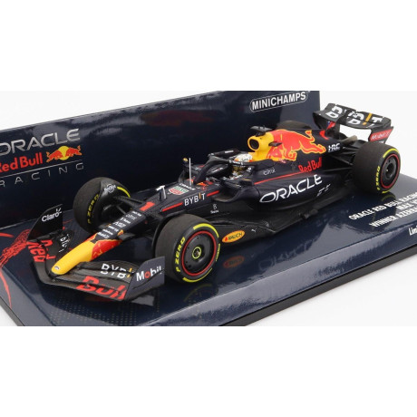 MINICHAMPS RED BULL F1  RB18 TEAM ORACLE RED BULL RACING N 1 WORLD CHAMPION WINNER AZERBAIJAN GP 2022 MAX VERSTAPPEN - MATT BLUE