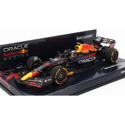 MINICHAMPS RED BULL F1  RB18 TEAM ORACLE RED BULL RACING N 11 CANADIAN GP 2022 SERGIO PEREZ - MATT BLUE YELLOW RED 1/43