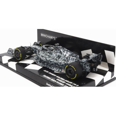 MINICHAMPS ALFA ROMEO F1  C42 TEAM ORLEN RACING N 88 TEST BARCELONA 2022 ROBERT KUBICA - WHITE BLACK 1/43