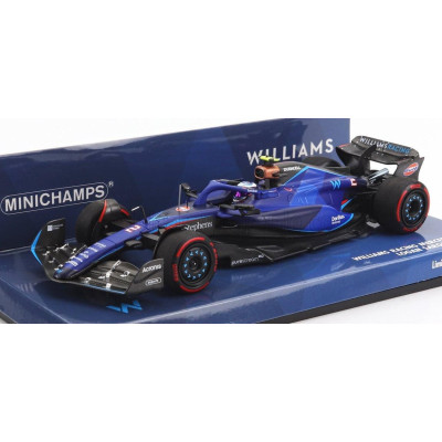 MINICHAMPS WILLIAMS F1  FW45 TEAM WILLIAMS RACING N 2 SEASON 2023 LOGAN SARGEANT - BLUE 1/43