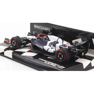 MINICHAMPS ALPHA TAURI F1  AT04 TEAM ALPHA TAURI N 21 SEASON 2023 NYCK DE VRIES - BLUE WHITE 1/43