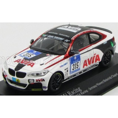 MINICHAMPS BMW 2-SERIES M 235i TEAM MATHOL RACING E.V. N 315 24h NURBURGRING 2014 SERRANO - WAWER - CHAPEL - HEINRICH - WHITE BL