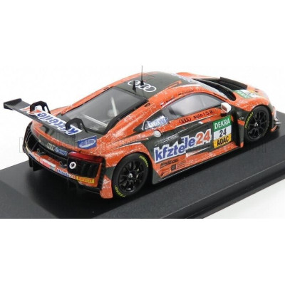 MINICHAMPS AUDI R8 LMS TEAM BMT MUCKE MOTORSPORT N 24 ADAC GT MASTERS 2017 WINKELHOCK - ORANGE BLACK 1/43
