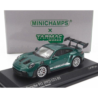 MINICHAMPS PORSCHE 911 992 GT3 RS COUPE 2022 - GREEN 1/64