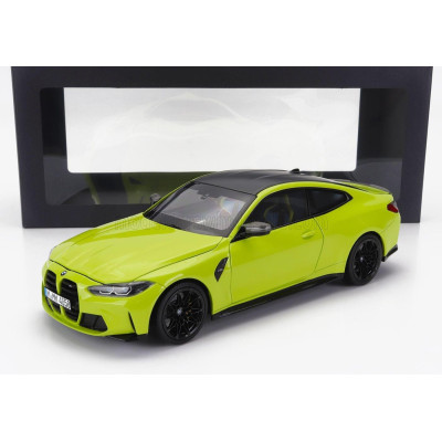 MINICHAMPS BMW 4-SERIES M4 (G82) 2020 - YELLOW BLACK 1/18