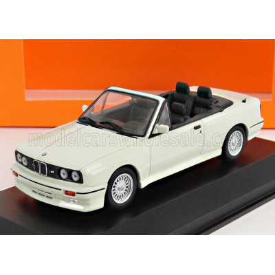 MINICHAMPS BMW 3-SERIES M3 (E30) CABRIOLET 1988 - WHITE 1/43
