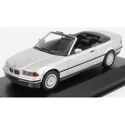 MINICHAMPS BMW 3-SERIES (E36) CABRIOLET 1993 - SILVER 1/43