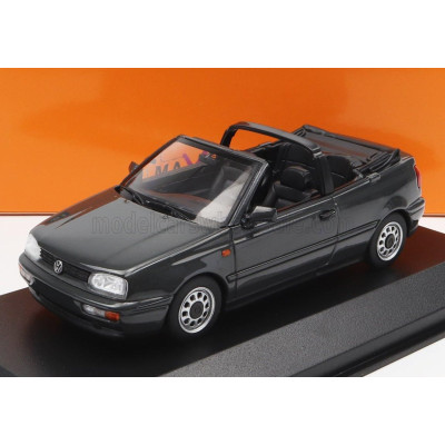 MINICHAMPS VOLKSWAGEN GOLF III CABRIOLET 1997 - GREY MET 1/43