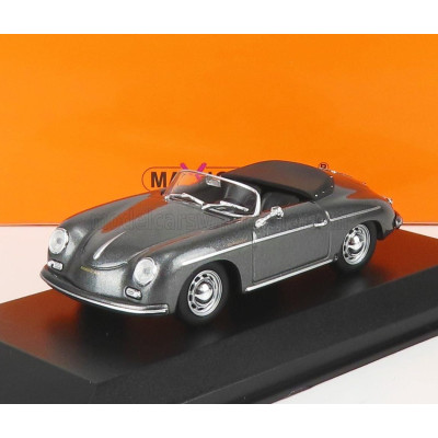MINICHAMPS PORSCHE 356A SPEEDSTER CABRIOLET 1956 - GREY MET 1/43
