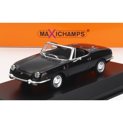 MINICHAMPS FIAT 850 SPORT SPIDER 1968 - BLACK 1/43
