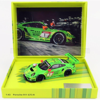 MINICHAMPS PORSCHE 911 991-2 GT3 R TEAM MANTHEY RACING N 1 24h VLN NURBURGRING 2019 R.LIETZ - F.MAKOWIECKI - P.PILET - N.TANDY -