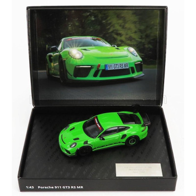 MINICHAMPS PORSCHE 911 991-2 GT2 RS MR TEAM MANTHEY RACING 2020 - GREEN BLACK 1/43