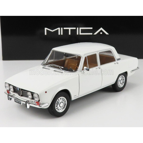 MITICA DIECAST ALFA ROMEO 1750 BERLINA 2-SERIES 1969 - WHITE 1/18