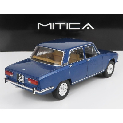 MITICA DIECAST ALFA ROMEO 2000 BERLINA 1971 - CERCHI MILLERIGHE WHEELS - BLUE PERVINCA MET 349 1/18