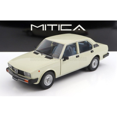 MITICA DIECAST ALFA ROMEO ALFETTA BERLINA 2000L 1978 - IVORY 103 1/18