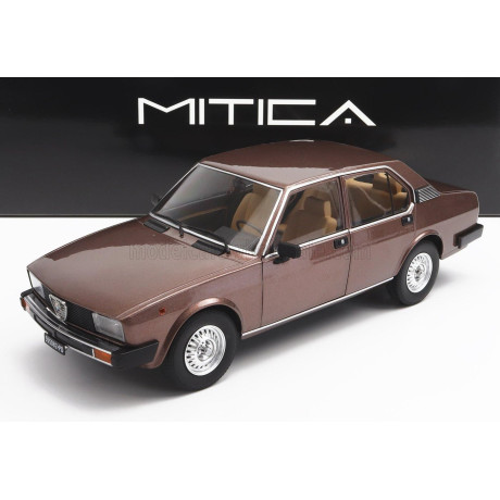 MITICA DIECAST ALFA ROMEO ALFETTA 2000 TD TURBO DIESEL 1979 - LUCI DI BOSCO MET 524 1/18