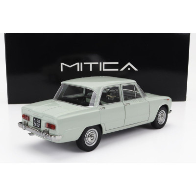 MITICA DIECAST ALFA ROMEO GIULIA 1.6 Ti 1962 - ACQUA DI FONTE - VERY LIGHT GREEN 1/18