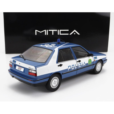 MITICA DIECAST FIAT CROMA CHT POLIZIA 1987 POLICE - LIGHT BLUE WHITE 1/18