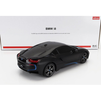 MONDOMOTORS BMW i8 COUPE 2018 - MATT BLACK 1/18