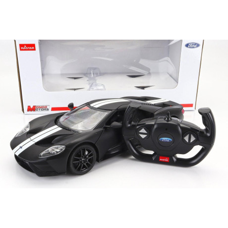 MONDOMOTORS FORD USA GT 2017 - MATT BLACK WHITE 1/14