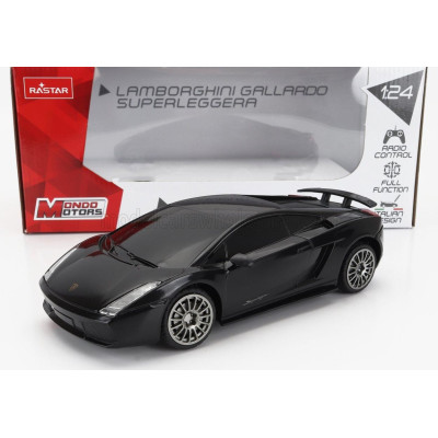 MONDOMOTORS LAMBORGHINI GALLARDO SUPERLEGGERA 2007 - BLACK 1/24