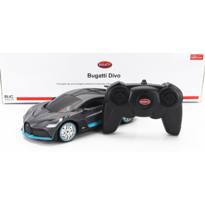 MONDOMOTORS BUGATTI DIVO 2018 - GREY LIGHT BLUE 1/24