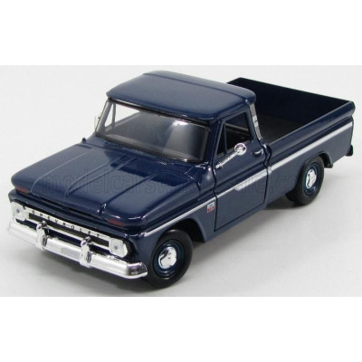 MOTOR MAX CHEVROLET C-10 FLEETSIDE PICK-UP 1966 - BLUE 1/24