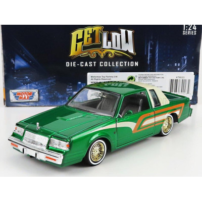 MOTOR MAX BUICK REGAL CUSTOM 1987 - GREEN 1/24