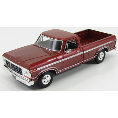MOTOR MAX FORD USA F-150 PICK-UP CUSTOM 1979 - BROWN MET 1/24