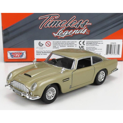 MOTOR MAX ASTON MARTIN DB5 1963 - GOLD 1/24