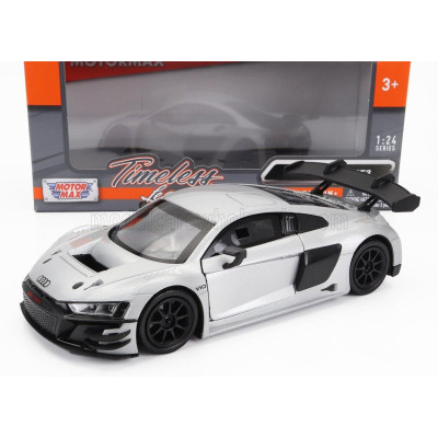 MOTOR MAX AUDI R8 LMS GT3 2021 - SILVER 1/24