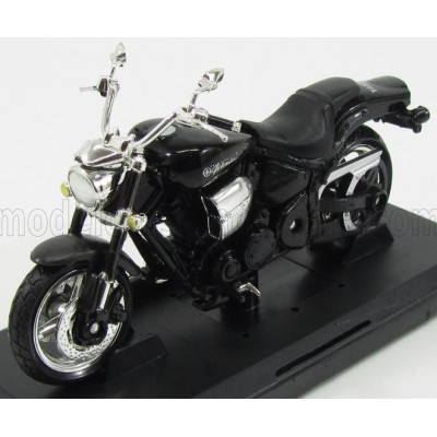 MOTOR MAX YAMAHA ROAD STAR WARRIOR 2002 - BLACK 1/18