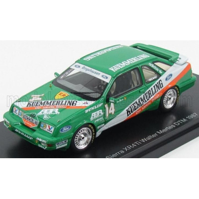 NEO SCALE MODELS FORD ENGLAND SIERRA XR4Ti TEAM RINGSHAUSEN MOTORSPORT N 14 SEASON DTM 1987 W.MERTES - GREEN 1/43