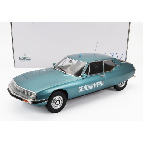 NOREV CITROEN SM MASERATI GENDARMERIE 1973 - LIGHT BLUE 1/12