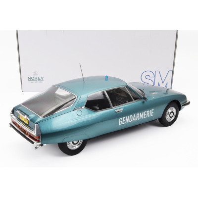 NOREV CITROEN SM MASERATI GENDARMERIE 1973 - LIGHT BLUE 1/12